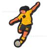 Futebol Messi Neymar Mba Pi Cro Cave Sapatos Acessórios DIY Decoração De Borracha Macia Remendo Fivela De Sapato Destacável Flor De Sapato