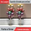 Suporte para arranjo de coluna de árvore de aniversário decoração de casamento balão alta Estrada banquete de casamento mesa decoração flutuante suprimentos coluna guia de estrada