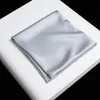Lenço Quadrado Pequeno de Cor Pura Profissional Personalizado Lenço de Seda para Mulheres na Primavera e Outono Versátil Etiqueta Liso Cor Nude Estilo Coreano Lenço Quadrado