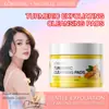 Kormesic Versión Completa en Inglés Cotoncillo Exfoliante de Cúrcuma para Limpieza Almohadilla Limpiadora Fabricante Transfronterizo de Comercio Exterior Venta al por Mayor
