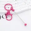 Llavero de Cuentas DIY Funda para Teléfono Móvil Cubierta para Auriculares Llavero Colgante Llavero Metálico de Colores Degradados Venta al por Mayor
