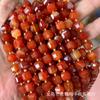 Azúcar de Piedra Cubo Ágata Cristal Cuentas Sueltas Accesorios para Joyería DIY Cuentas de Ágata Natural en Forma de Cubo de Azúcar de 10 mm para Pulseras