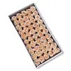 Flor Artificial Acompanhando Cerimônia Rosa de Três Camadas Flor Eterna Flor Falsa Flor de Sabão Cabeça de Flor Atacado Artesanal diy Flor de Sabão