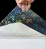 Película Holográfica Autoadhesiva para Laminación en Frío A4, Película Protectora de Vinilo para Scrapbooking DIY Manualidades Hechas a Mano