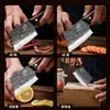 Cuchillo Pequeño de Exterior, Cuchillo de Cocina Forjado, Cuchillo Forjado Longquan para Matar Peces, Cuchillo para Deshuesar, Cuchillo Frutero de Cocina Multifuncional, Mini Cuchillo