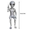 Amazon Alien Resina Adornos Alien Exterior Jardín Gnomo Estatua Adornos Decoración Alien Nuevo