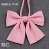 Raiz de Pena Gigante Preta Laço Vermelho Estilo Japonês Flor de Gola Feminina Estilo College JK Terno com Laço Laço Grande de Cor Sólida