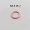 81350-1 chaveiro de boneca de pelúcia com fivela, acessórios de abertura, argola de mola dourada, pingente de coração de pêssego
