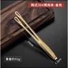 Pinza para barbacoa de estilo coreano, pinza para barbacoa de acero inoxidable, pinza para carne, pinza para barbacoa de buffet, pinza extendida para alimentos de cocina comercial