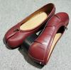 Sapatos Mary Jane Tibi com Biqueira Dividida para Mulheres, Modelo Novo 25, Salto Grosso, Modernos, Simples, Retrô, Sapatos com Franjas Estilo Casco de Porco, Sapatilhas
