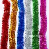 Novo Estilo Seda Bolha Lã Rubia Natal Casamento Celebração Festa de Feriado Suprimentos Decorativos Tira Colorida Alça de Flor
