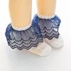 Meias de Menina Primavera e Verão Finas Meias Infantis Meias de Renda Meias de Bebê Recém-Nascido Meias de Bebê Princesa de Malha