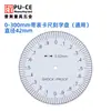Accesorios para Cubiertas de Caliper con Dial, Cristal de Reloj, Anillo Metálico, Arandela, Rodillo, Empujador, Tornillo de Fijación, Dial de Bloqueo