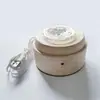 Porta Base de Lámpara de Bola de Cristal Luminosa Sin Música Enchufe USB Linterna Lámpara de Luz Cálida Adornos de Lámpara Portabombilla Giratorio con Interruptor