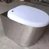 Inodoro de Acero Inoxidable para Proyectos de Defensa Civil, Baño Seco de Guerra, Inodoro Portátil para Personas Mayores