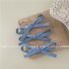 Busan Ambiente Francés Lazo de Cinta Pasador para el Cabello Flequillo Clip de Borde Pasador Ancho Peinado de Princesa Tocado Clip