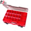 Nueva caja Luya multifuncional de doble cara 29*19*6CM, caja para equipo de pesca, caja para herramientas, caja de accesorios, deflector extraíble