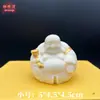 Talla de Fruta Marfil del Buda Maitreya, una Figura de Buda Sonriente, un Símbolo de Armonía, Mascota de Té, Decoración de Oficina, Artesanía al por Mayor