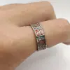 Anel Chiba Estilo Étnico Prata Tailandesa Hei Han Tianshi Casa Anel High-end Retrô Versátil Par Anel Aberto Estilo Nacional
