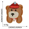 Dibujo Animado Autoadhesivo Mini Lindo Perrito DIY Accesorios de Ropa Decoración Funda de Teléfono Taza de Agua Parche Parche de Tela Bordado