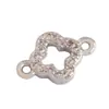 Paquete de accesorios para joyería DIY K45 mariposa flor incrustaciones de microoro árbol de la vida ojos circonita color conexión