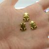 Artesanato em Metal Lingote de Liga Pequenos Enfeites Ábaco Barra de Ouro Ruyi Acessórios para Joias DIY Moedas de Cobre Sapo Dourado Trazedor de Fortuna