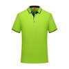 Camisa Polo de manga curta masculina Logotipo impresso personalizado Roupas de trabalho Equipe de negócios Escritório Cultura Camisa Exposição Atividade Publicidade Camisa