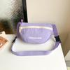 Bolsa Pequeña Súper Popular Ins para Mujer 2025 Nuevo Estilo de Moda Bolso Versátil de Nylon Estilo Fresco de Verano Bolso Cruzado para Niños