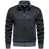 Ropa de Punto para Hombre Estilo Coreano Otoño e Invierno Nueva Moda Casual Suéter con Cuello Cárdigan Chaqueta Ropa de Hombre