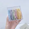 Goma para el cabello de color marrón lechoso, alta elasticidad, duradera, para mujeres, simple, tipo toalla, nuevo accesorio para el cabello