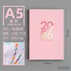 Planificador de Horarios Transfronterizo 2026 Cuaderno Personalizado A5 Logo de Alto Valor Oficina Papelería de Exportación Bloc de Notas Planificador