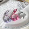 Chaveiro Pingente Minimalista Doce Legal 3D para Fone de Ouvido Estilo Cool Criativo Acessório de Bolsa para Fone de Ouvido Presente para Melhor Amigo