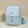 Mochila feminina de alta qualidade, grande capacidade, para viagens, simples e elegante, versátil para o trabalho e para a escola de estudantes