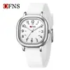 Reloj de Cuarzo Cuadrado Ofns Luminoso Resistente al Agua Escala Digital Grande Reloj de Examen Aprendizaje Silencioso Reloj para Estudiantes Hombres y Mujeres