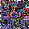 Conjunto de 50 adesivos de futebol graffiti transfronteiriços, adesivos adesivos à prova d'água de time de estrelas de futebol da Copa do Mundo, adesivos temu