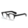 Gafas de Sol Retro Europeas y Americanas Transfronterizas Personalizadas Literarias de Espejo Plano para Cara Grande Adelgazantes Anti Luz Azul Montura de Gafas de Moda para Mujer