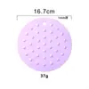 Tapete Isolante Redondo de Silicone Transfronteiriço, Tapete de Mesa de Silicone Antiderrapante com Pontos Elevados, Tapete para Panela Anti-Queimaduras, Tapete de Silicone Resistente a Altas Temperaturas em Estoque