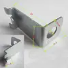 Juego Completo de Accesorios para Techo Integrado de Panel de Panal, Incluyendo Soportes de Esquina, Ganchos Rápidos de Aluminio de Tres Garras, Piezas de Placa de Presión y Tornillos