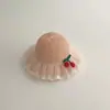 Nuevo Sombrero de Protección Solar para Niños Primavera y Verano Sombrero de Paja para Niñas Estilo Coreano Encaje Sombrero de Sol de Princesa Transpirable Ala Ancha Sombrero de Sol para Bebé