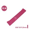 Bandas de Resistencia de Látex con Gradiente Rosa, 5 Niveles de Tensión Bandas de Ejercicio para Entrenamiento de Glúteos y Piernas