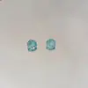 Nuevo producto popular: Zircón tallado escarcha 6 mm, piedra suelta súper brillante con recubrimiento de alto brillo, aretes de joyería DIY al por mayor