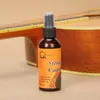 Aceite para Mantenimiento de Guitarra, Aceite para Cuidado de Cuerdas, Pasta Pulidora de Cera de Abejas, Aceite de Limón para Cuerdas y Diapasón, Kit de Limpieza y Eliminación de Óxido