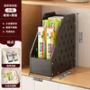 Suporte de Armazenamento de Filme Plástico de Cozinha Artefato de Armazenamento Doméstico Suporte de Mesa Painel Perfurado Autônomo DIY Acrílico de Grande Capacidade