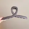 Pinza para el cabello de lujo de alta gama en color marrón, tamaño grande nuevo para cabello grueso, pinza de tiburón para recogidos en la parte posterior de la cabeza, accesorio para el cabello de uso diario