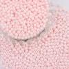 Cuentas de Vidrio Perforadas de 4 mm Pintura Horneada de Color Sólido Pintura al Óleo Cuentas de Alta Calidad Macarrón Accesorios DIY Hechos a Mano