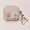 Adecuado para Auriculares Bluetooth Samsung Galaxy Buds4Pro/3/2Live Funda Protectora Caricatura Cáscara Blanda Linda Bricolaje