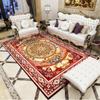 Alfombra Marroquí Sala de Estar Estilo Étnico Estilo Americano Retro Alfombra de Mesa de Café Dormitorio Estudio Vestidor Felpudo Moderno Simple