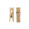 Pinzas Pequeñas de Madera de 3.5 cm Pinzas para Fotos DIY Decoración de Pared de Fotos Artesanía de Madera para Muebles