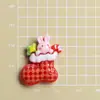 Noche de Carnaval Navideño Dibujo Animado Hecho a Mano DIY Tocado Pasador Joyería Pegamento de Crema Accesorios de Alta Gama Accesorios de Resina