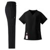Aventais Cirúrgicos Masculinos e Femininos, Uniformes para Enfermeiros Dentários, Uniformes Cirúrgicos para Sala de Operações, Calças Compridas de Manga Curta, Roupa de Trabalho Fina de Secagem Rápida